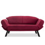 Atelier Del Sofa Genzo Sofá cama de 2 plazas Granate